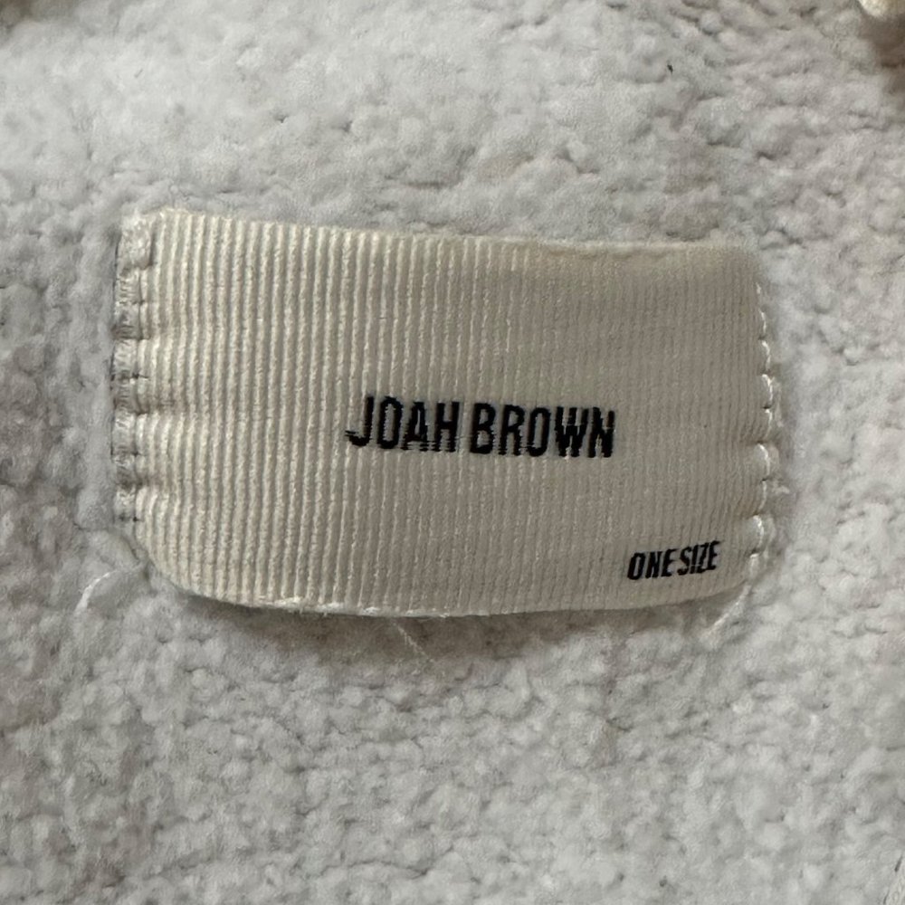 Joah Brown Retro Half Zip in Sahara French Terry - Picture 11 of 12